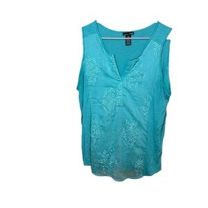 RXB Light Teal Tank Top XL